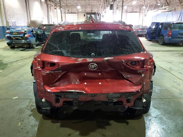 LRBFZPR4XMD133053 - 2021 BUICK ENVISION ESSENCE أحمر صورة 6