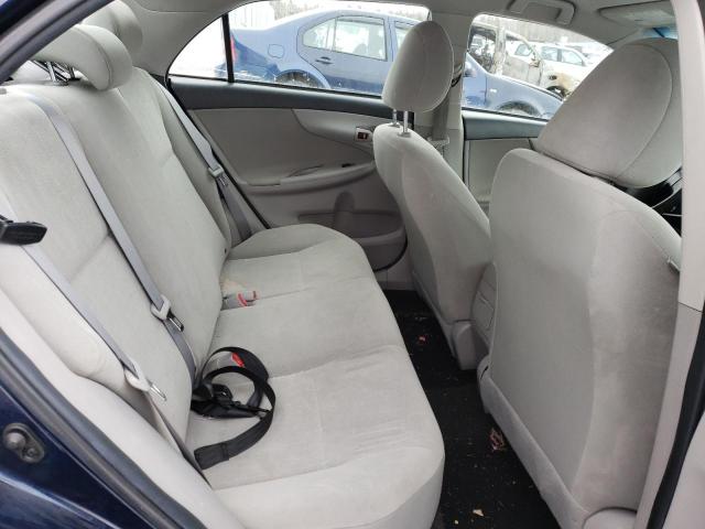 2T1BU4EE1BC725057 - 2011 TOYOTA COROLLA BASE BLUE photo 10