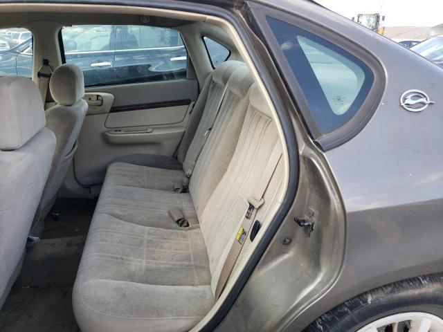 2G1WF52E529268588 - 2002 CHEVROLET IMPALA GRAY photo 10