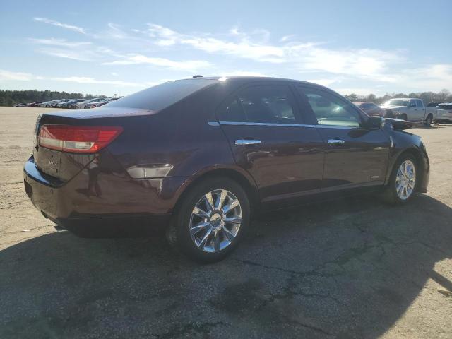 3LNDL2L37CR820957 - 2012 LINCOLN MKZ HYBRID BURGUNDY photo 3