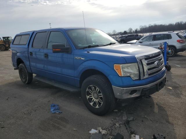 1FTFW1EF0BKD60159 - 2011 FORD F150 SUPERCREW BLUE photo 4