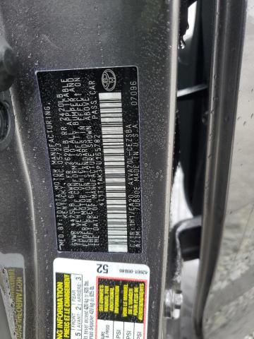 4T1T11AK3PU165782 - 2023 TOYOTA CAMRY SE NIGHT SHADE GRAY photo 12