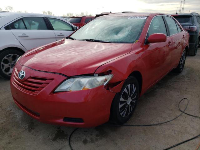 4T4BE46K68R040759 - 2008 TOYOTA CAMRY CE RED photo 1
