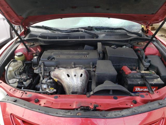 4T4BE46K68R040759 - 2008 TOYOTA CAMRY CE RED photo 11