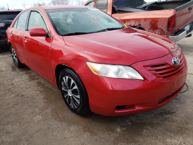 4T4BE46K68R040759 - 2008 TOYOTA CAMRY CE RED photo 4