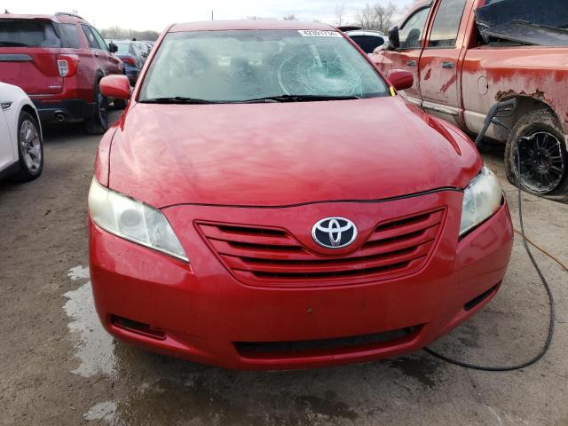 4T4BE46K68R040759 - 2008 TOYOTA CAMRY CE RED photo 5