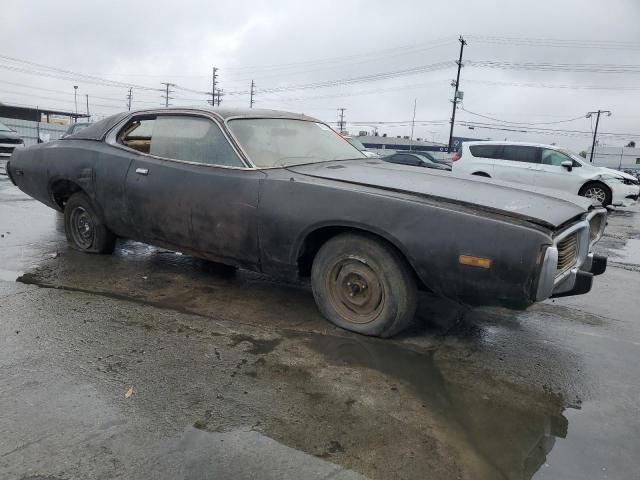 WH23G3G245906 - 1973 DODGE CHARGER BLACK photo 4