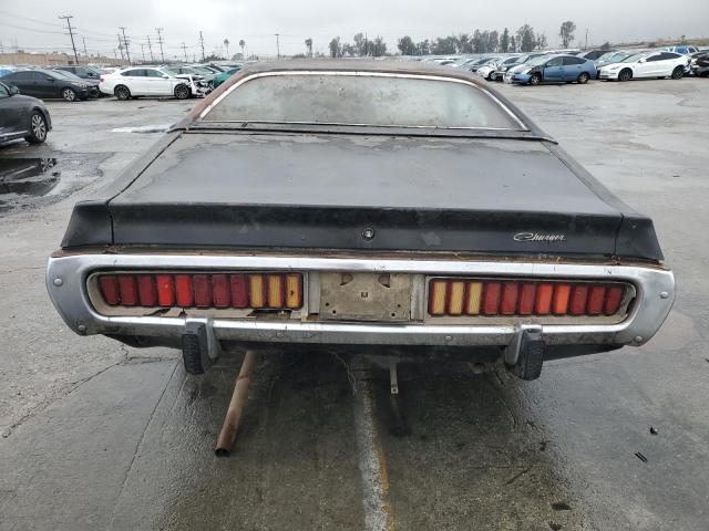 WH23G3G245906 - 1973 DODGE CHARGER BLACK photo 6