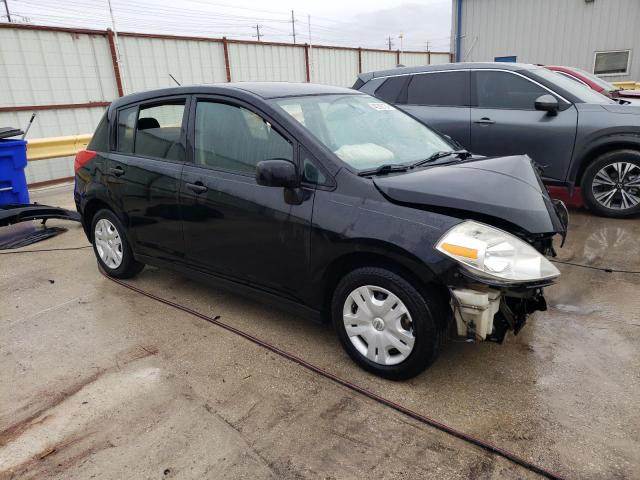 3N1BC1CP1CK245730 - 2012 NISSAN VERSA S BLACK photo 4