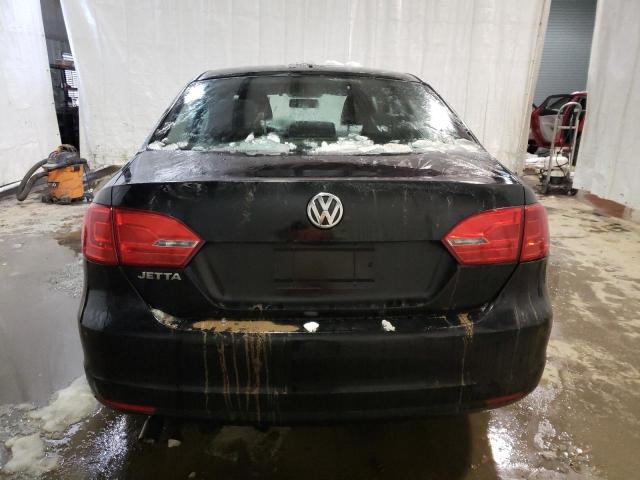 3VW2K7AJ0EM389369 - 2014 VOLKSWAGEN JETTA BASE BLACK photo 6