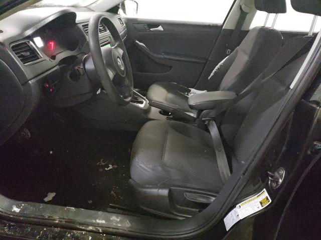 3VW2K7AJ0EM389369 - 2014 VOLKSWAGEN JETTA BASE BLACK photo 7