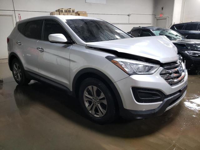 5XYZT3LB5EG152080 - 2014 HYUNDAI SANTA FE S SILVER photo 4