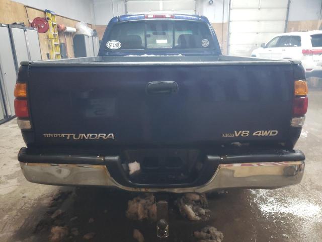 5TBBT441X1S216858 - 2001 TOYOTA TUNDRA ACCESS CAB ლურჯი ფოტო 6
