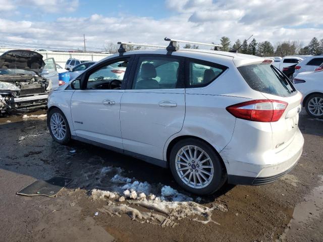 1FADP5BU3DL517264 - 2013 FORD C-MAX SEL WHITE photo 2