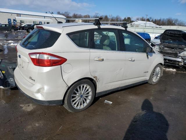 1FADP5BU3DL517264 - 2013 FORD C-MAX SEL WHITE photo 3