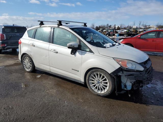 1FADP5BU3DL517264 - 2013 FORD C-MAX SEL WHITE photo 4