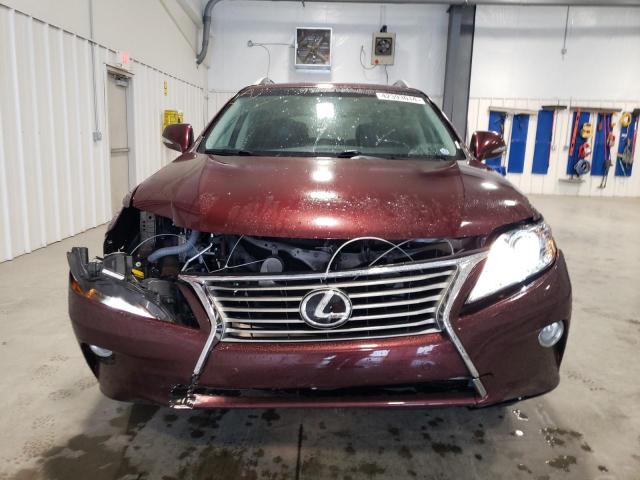 2T2ZK1BA3EC135978 - 2014 LEXUS RX 350 BURGUNDY photo 5