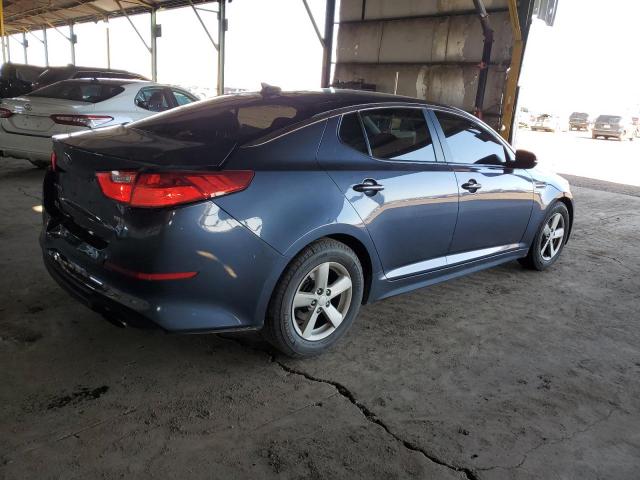 KNAGM4A72F5610660 - 2015 KIA OPTIMA LX BLUE photo 3