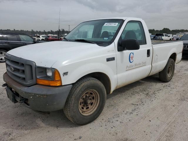 1FTNF20L71EA87328 - 2001 FORD F250 SUPER DUTY WHITE photo 1