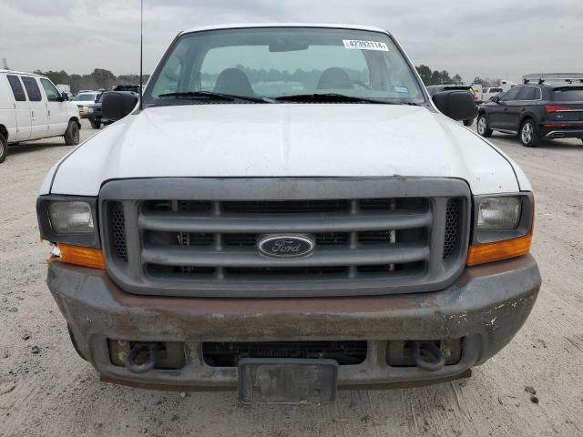 1FTNF20L71EA87328 - 2001 FORD F250 SUPER DUTY WHITE photo 5