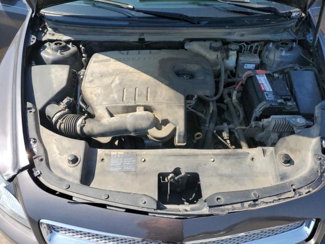 1G1ZE5E14BF102496 - 2011 CHEVROLET MALIBU LTZ ნაცრისფერი ფოტო 11