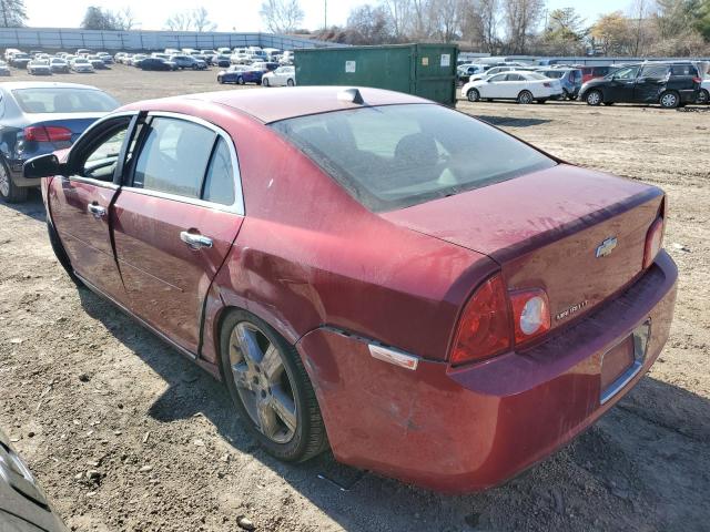 1G1ZC5E01CF266075 - 2012 CHEVROLET MALIBU 1LT MAROON photo 2