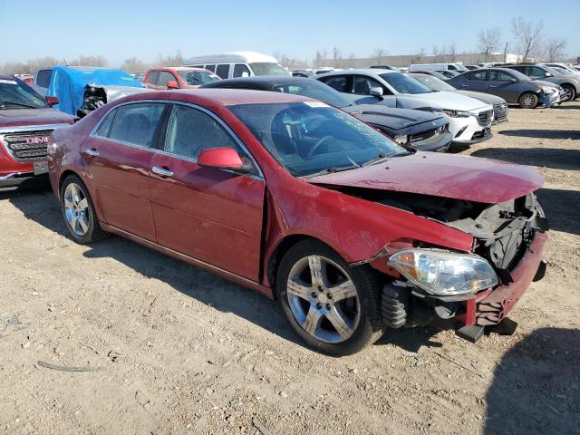 1G1ZC5E01CF266075 - 2012 CHEVROLET MALIBU 1LT MAROON photo 4