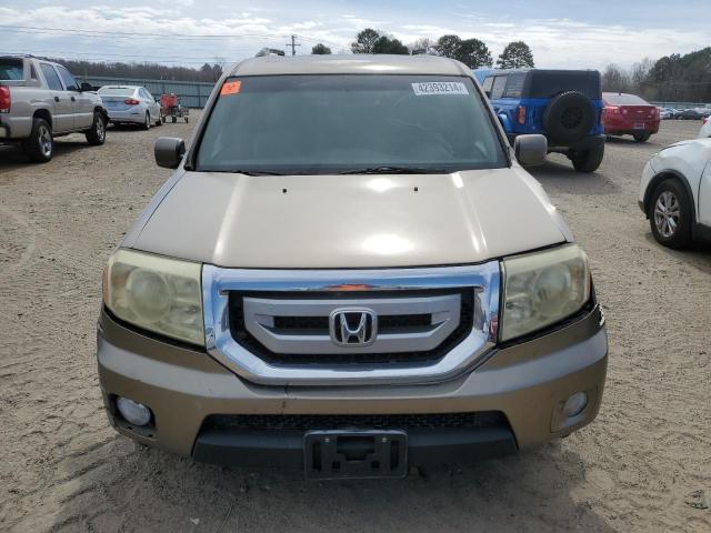 5FNYF3H53BB022047 - 2011 HONDA PILOT EXL GOLD photo 5