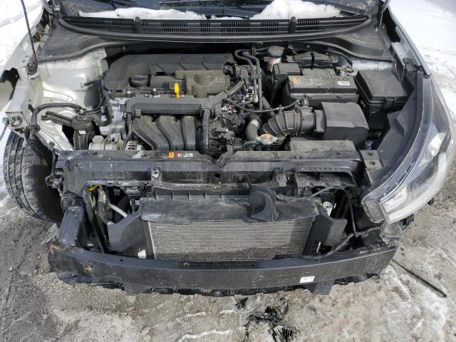 3KPA24AD0LE357018 - 2020 KIA RIO LX SILVER photo 11