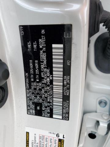 JTJGJRDZXL5007115 - 2020 LEXUS NX 300H WHITE photo 13