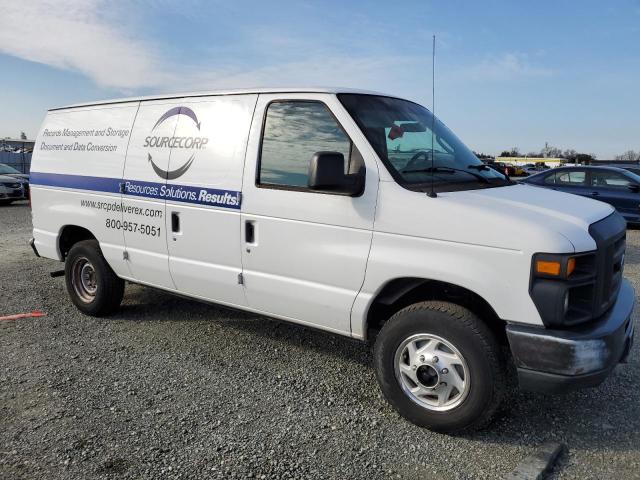 1FTNE14W58DB09621 - 2008 FORD ECONOLINE E150 VAN WHITE photo 4