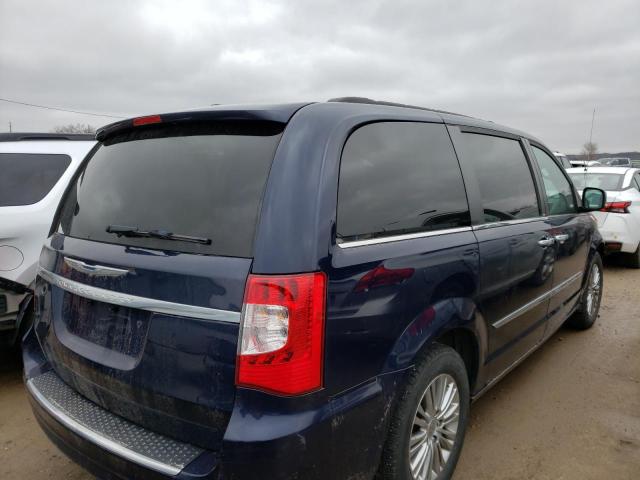 2C4RC1CGXDR647546 - 2013 CHRYSLER TOWN & COU TOURING L BLUE photo 3