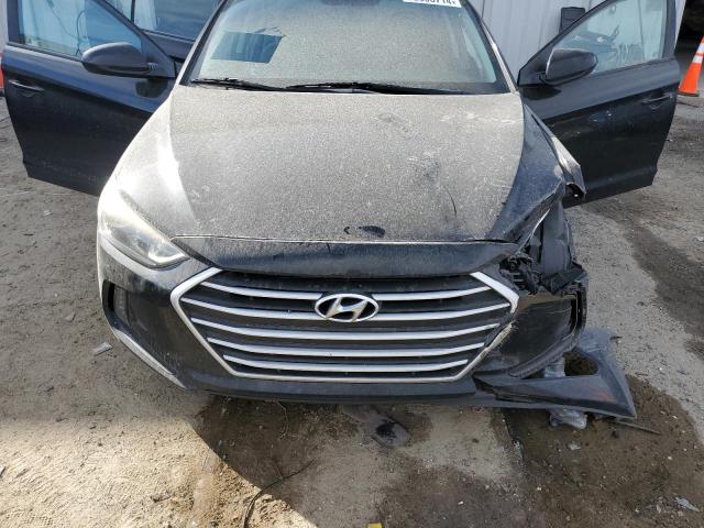 KMHD84LF5JU526079 - 2018 HYUNDAI ELANTRA SEL BLACK photo 11