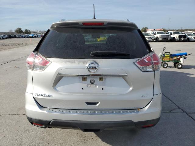 KNMAT2MT3FP552345 - 2015 NISSAN ROGUE S SILVER photo 6