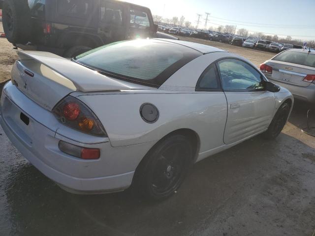 4A3AC44G23E021219 - 2003 MITSUBISHI ECLIPSE GS WHITE photo 3