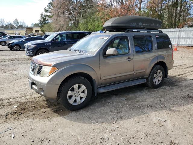 5N1AR18W95C788402 - 2005 NISSAN PATHFINDER LE SILVER photo 1