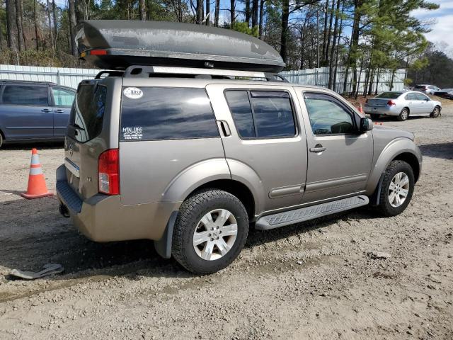 5N1AR18W95C788402 - 2005 NISSAN PATHFINDER LE SILVER photo 3