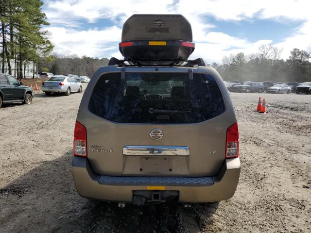 5N1AR18W95C788402 - 2005 NISSAN PATHFINDER LE SILVER photo 6