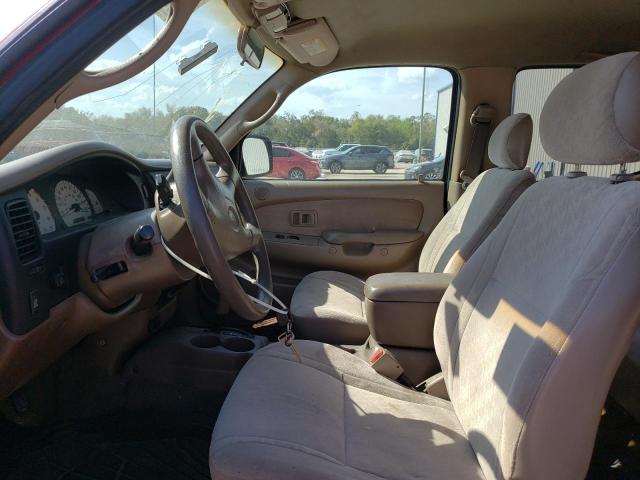 5TEGN92N04Z418531 - 2004 TOYOTA TACOMA DOUBLE CAB PRERUNNER BURGUNDY photo 7