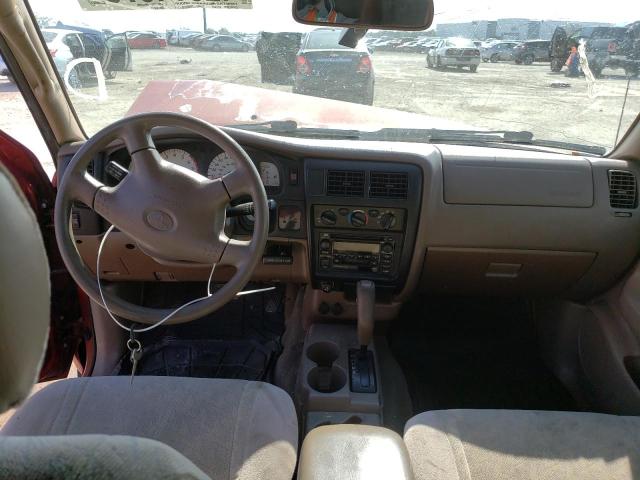 5TEGN92N04Z418531 - 2004 TOYOTA TACOMA DOUBLE CAB PRERUNNER BURGUNDY photo 8