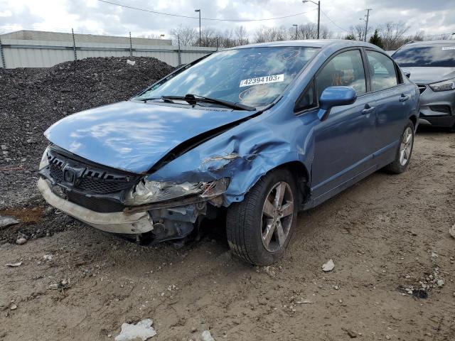 2HGFA16619H503409 - 2009 HONDA CIVIC LX-S أزرق صورة 1