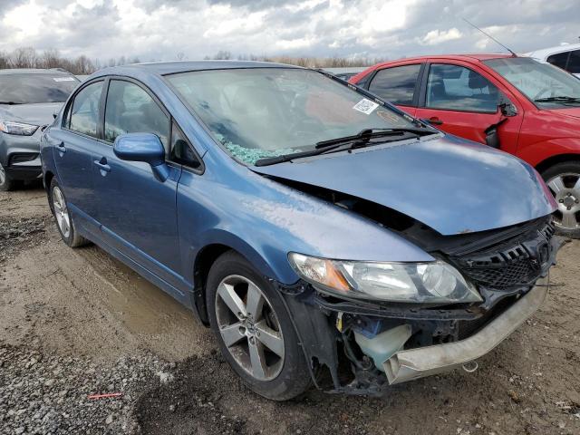 2HGFA16619H503409 - 2009 HONDA CIVIC LX-S أزرق صورة 4