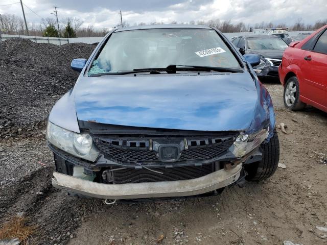2HGFA16619H503409 - 2009 HONDA CIVIC LX-S أزرق صورة 5