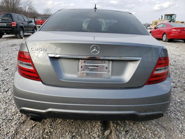 WDDGF4HB7EA935145 - 2014 MERCEDES-BENZ C 250 GRAY photo 6