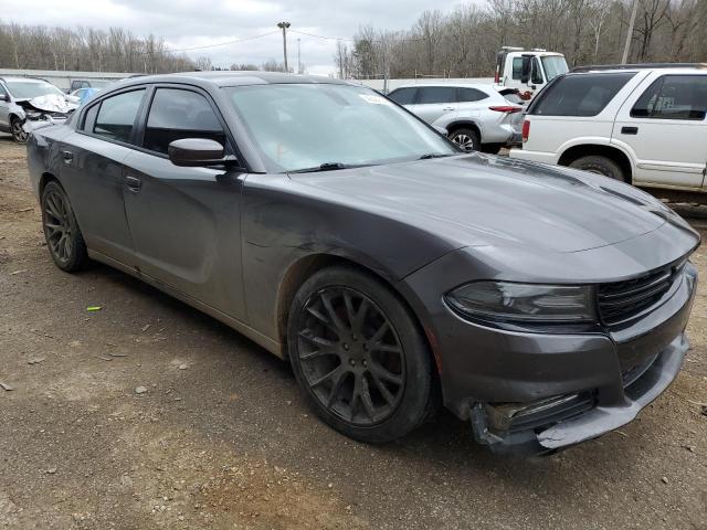 2C3CDXCT2GH210514 - 2016 DODGE CHARGER R/T GRAY photo 4