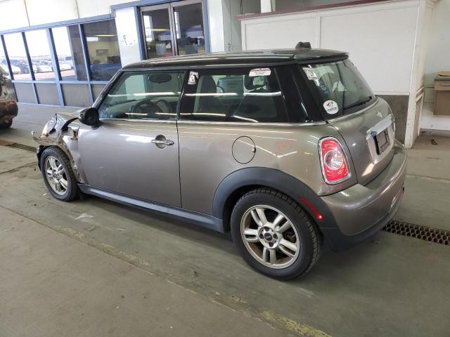WMWSU3C5XDT549664 - 2013 MINI COOPER GRAY photo 2