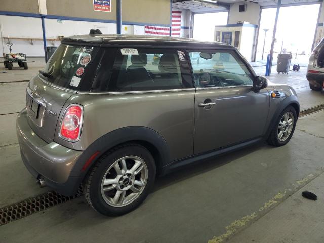 WMWSU3C5XDT549664 - 2013 MINI COOPER GRAY photo 3