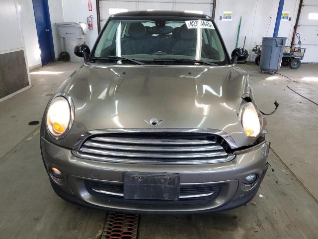 WMWSU3C5XDT549664 - 2013 MINI COOPER GRAY photo 5