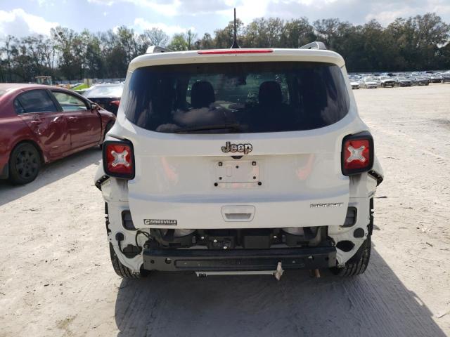 ZACNJCAB3MPM33930 - 2021 JEEP RENEGADE SPORT Սպիտակ լուսանկար 6