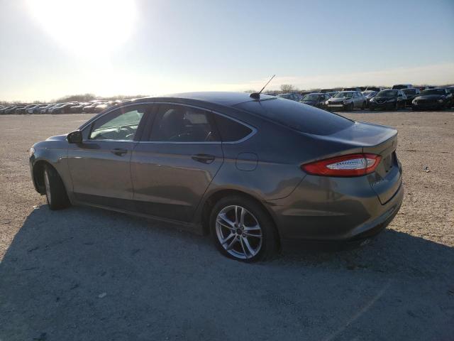 3FA6P0HD3ER193092 - 2014 FORD FUSION SE GRAY photo 2